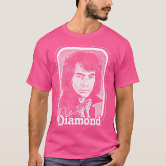 Neil Diamond Retro 70S-ventilatorontwerp T-shirt