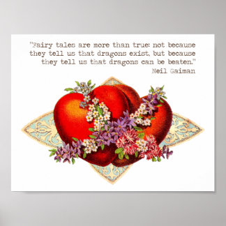 Neil Gaiman Quote Poster