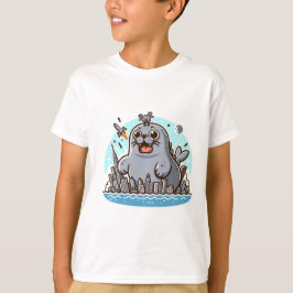 Neil The Godzilla Seal T-shirt