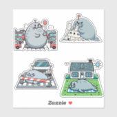 Neil the Seal Sticker (Vel)