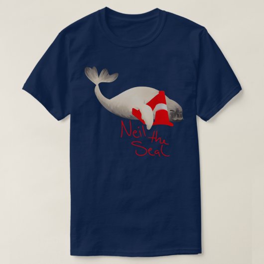 Neil the Seal T-shirt (Design voorkant)