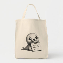 Neil the Seal Tote Bag