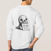 Neil the Seal, virale Tasmaanse sensatie T-shirt (Achterkant)