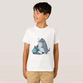 Neil The Wheely Bin Vernietigt Seal T-shirt