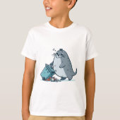 Neil The Wheely Bin Vernietigt Seal T-shirt (Voorkant)
