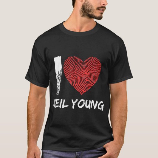 Neil Young T-shirt (Voorkant)