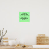 neils bohr - offerte poster (Keuken)