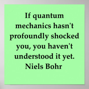 neils bohr - offerte poster