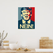 NEIN - Anti-Trump Poster - Anti-Trump - (Keuken)