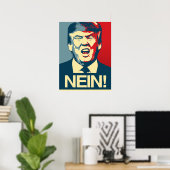 NEIN - Anti-Trump Poster - Anti-Trump - (Thuiskantoor)
