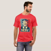 NEIN - Anti-Trump Poster - Anti-Trump - T-shirt (Voorkant volledig)