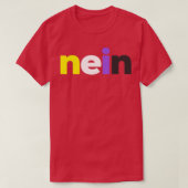 Nein Nonbinary Pride T-shirt (Design voorkant)