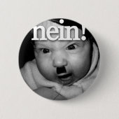 NEIN! -toets Ronde Button 5,7 Cm (Voorkant)