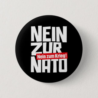 nein zur nato ronde button 5,7 cm