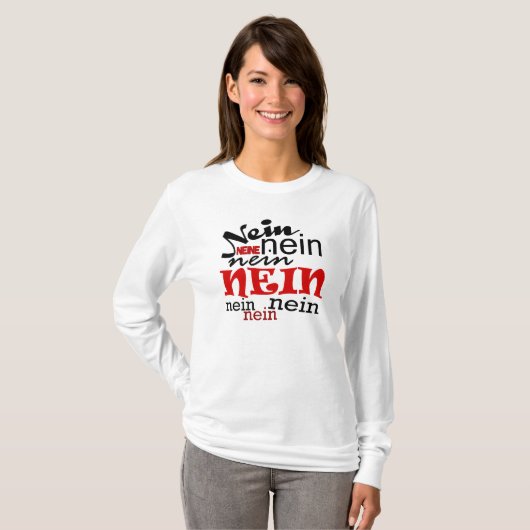 neinnein T-Shirt (Voorkant volledig)