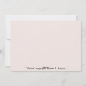 Neira fee met kardinaal Door Renee Lavoie  Feestdagenkaart (Achterkant)