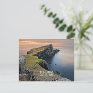 Neist Point, eiland Skye, Schotland Briefkaart