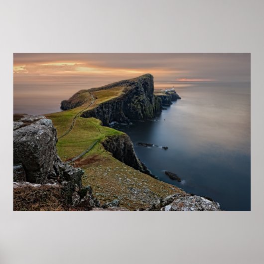 Neist Point, eiland Skye, Schotland Poster (Voorkant)