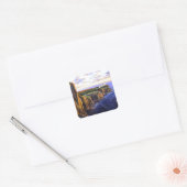 Neist Point - eiland Skye Vierkante Sticker (Envelop)