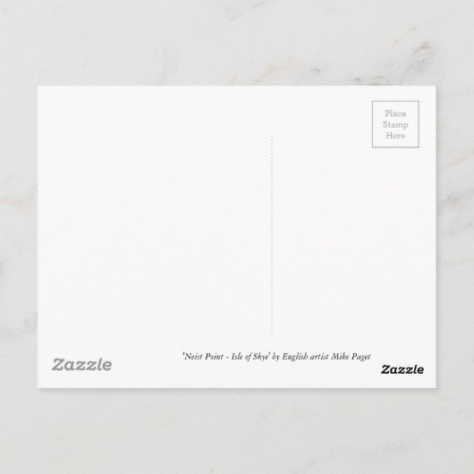 Neist Point - Isle of Skye Briefkaart (Achterkant)