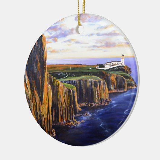 Neist Point - Isle of Skye Keramisch Ornament (Links)