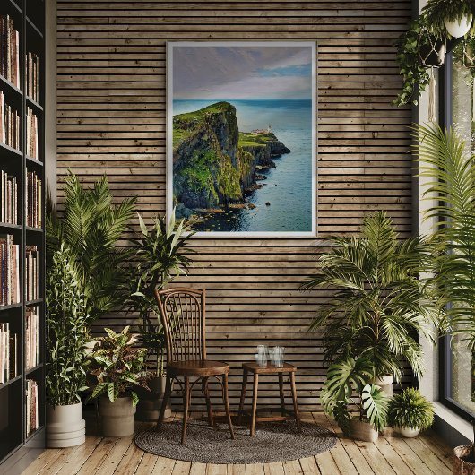 Neist Point Lighthouse Canvas - Isle of Skye