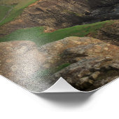 Neist point vuurtoren op Skye bij zonsondergang Foto Afdruk (Hoek)