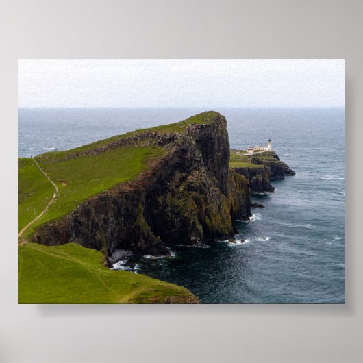 Neist point vuurtoren poster (Voorkant)