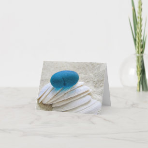 Nekaarten - Zee glas in Blauwgroen Kaart