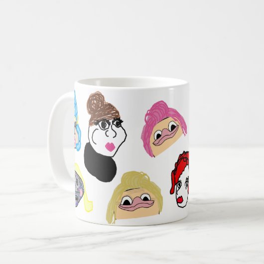 Nekci Menij Character Mok (Voorkant links)