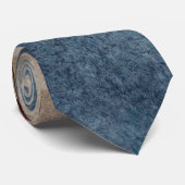 Nekdas - Abstract Blauw Stropdas (Opgerold)