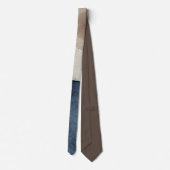 Nekdas - Abstract Blauw Stropdas (Achterkant)