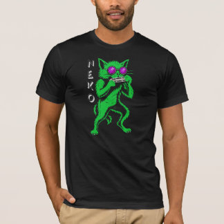 Neko Blues Cat T-shirt