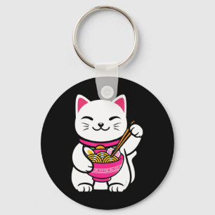 Neko Cat Ramen Anime Kawaii Teen gift  Sleutelhanger