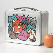 Neko Cats Lunch Box (In situ)