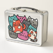 Neko Cats Lunch Box (Voorkant)