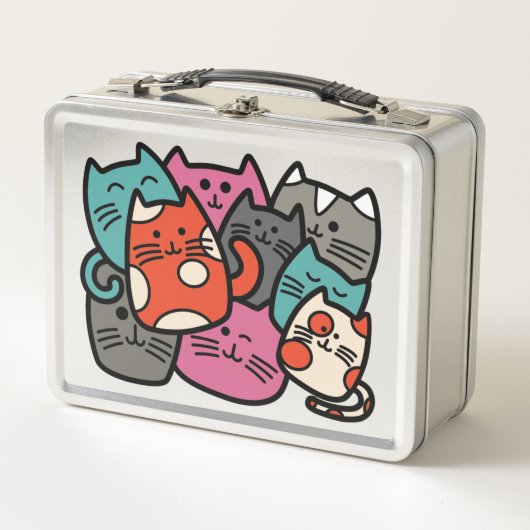 Neko Cats Lunch Box (Voorkant)
