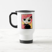 Neko Girl, Snoep,  White Travel Mug Reisbeker (Links)