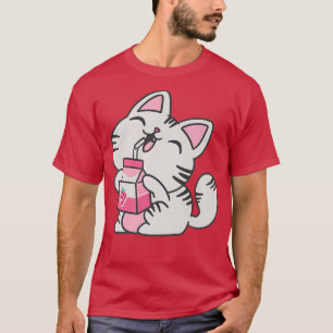 Neko Japan Manga Harajuku Grafische Premium T-shirt