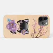 Neko Kokeshi Doll - Kat Ears Geisha Girl Case-Mate iPhone Case (Achterkant (horizontaal))