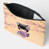 Neko Kokeshi Doll - Kat Ears Geisha Girl Etui (Open)