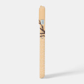 Neko Kokeshi Doll - Kat Ears Geisha Girl iPhone 15 Case (Linkerkant)