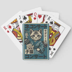 Neko Noodle Nights Pokerkaarten