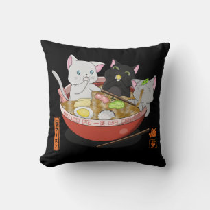 Neko Ramen cat Kussen