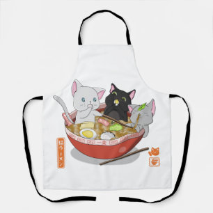 Neko Ramen cat Schort