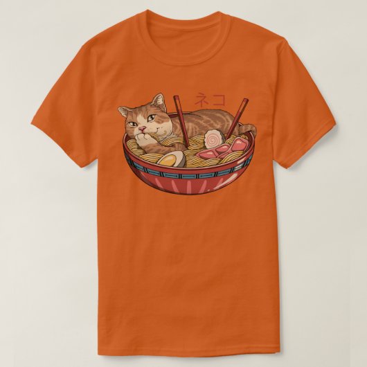Neko Ramen v2 T-shirt (Design voorkant)