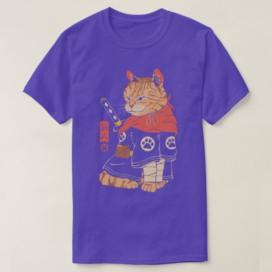 Neko Ronin T-shirt (Design voorkant)