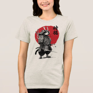 Neko Samurai Tri-Blend Shirt
