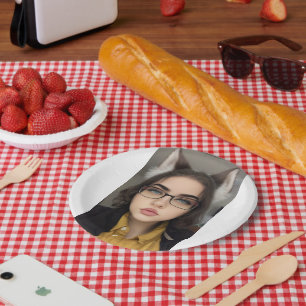 Neko Wolf Girl Borden Papieren Bordje