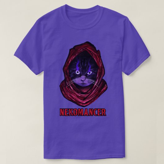 Nekomancer Rode Hoofddoek T-shirt (Design voorkant)
